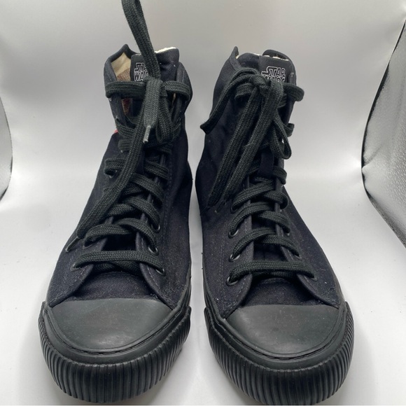 New Po-Zu Star Wars Han Solo High Top Sneakers size 10 men’s, EU 43 NWOB - Picture 1 of 11